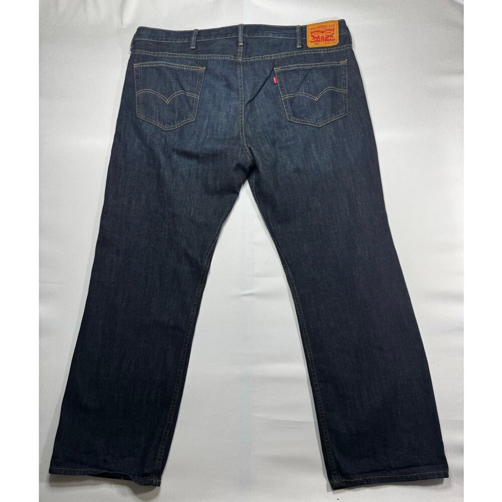 Levi's 569 Men's Loose Straight Fit Blue Denim Jeans - Size 42x32 (45x32) - Picture 2 of 5